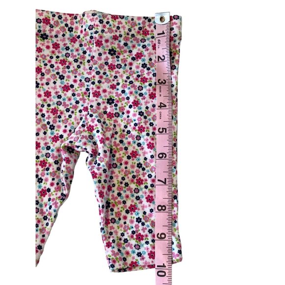 Gerber Capri Leggings Floral Size NB - Picture 3 of 6